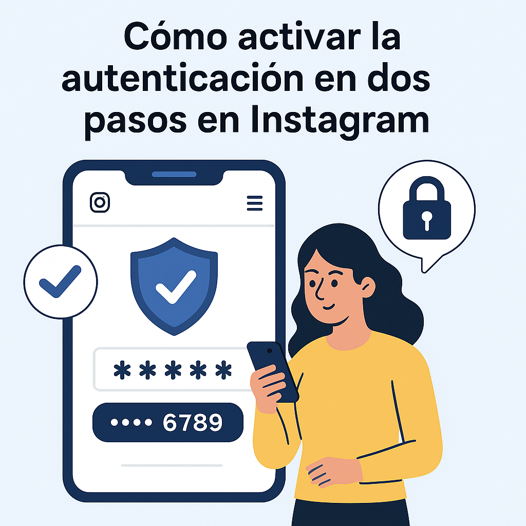autenticación en dos pasos instagram